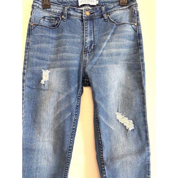 Great Smoky Los Angeles Distressed Skinny Jeans Size 7 GH17116 Women's Denim - Picture 5 of 6